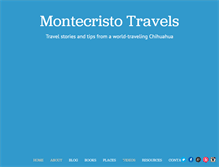 Tablet Screenshot of montecristotravels.com
